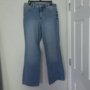 Lauren Conrad High-Rise Flare Jeans – Light Wash Denim